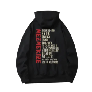 Mezmerize Tracklist Hoodie