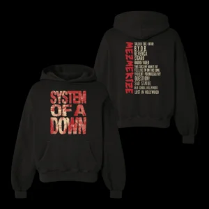 Mezmerize Tracklist Hoodie