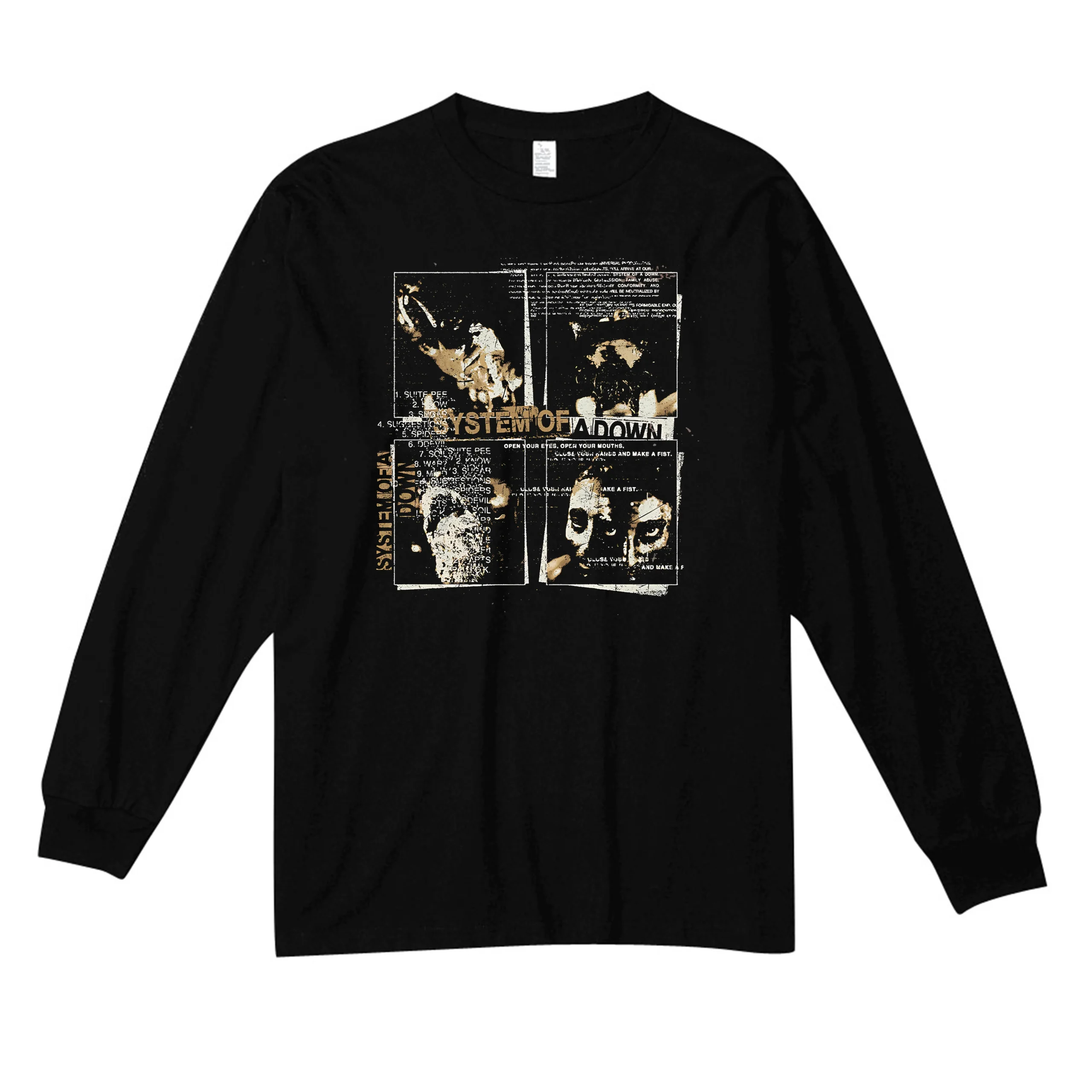 Self-Titled Painted Faces Longsleeve